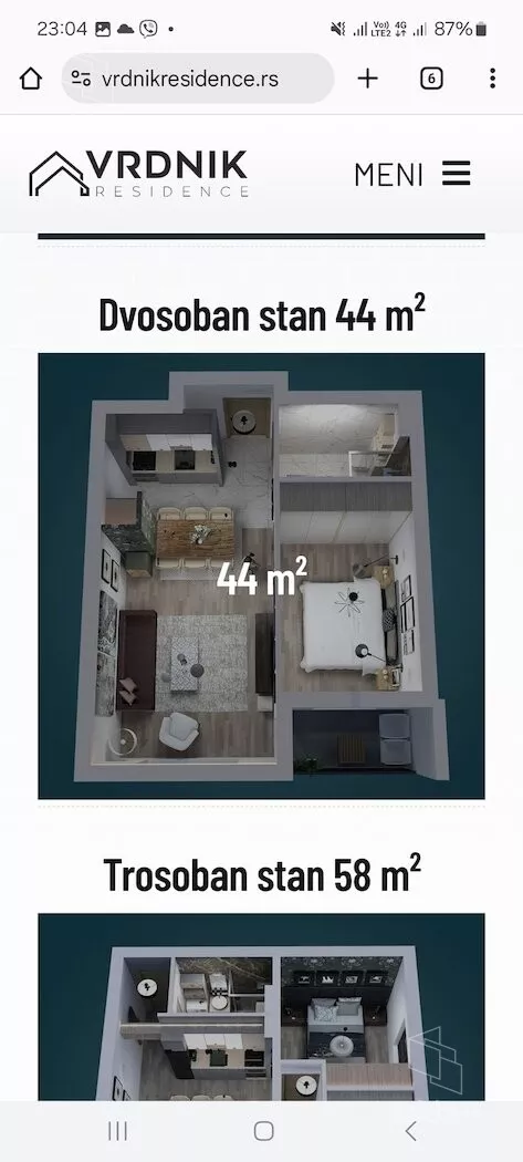 Trosoban stan | 4zida