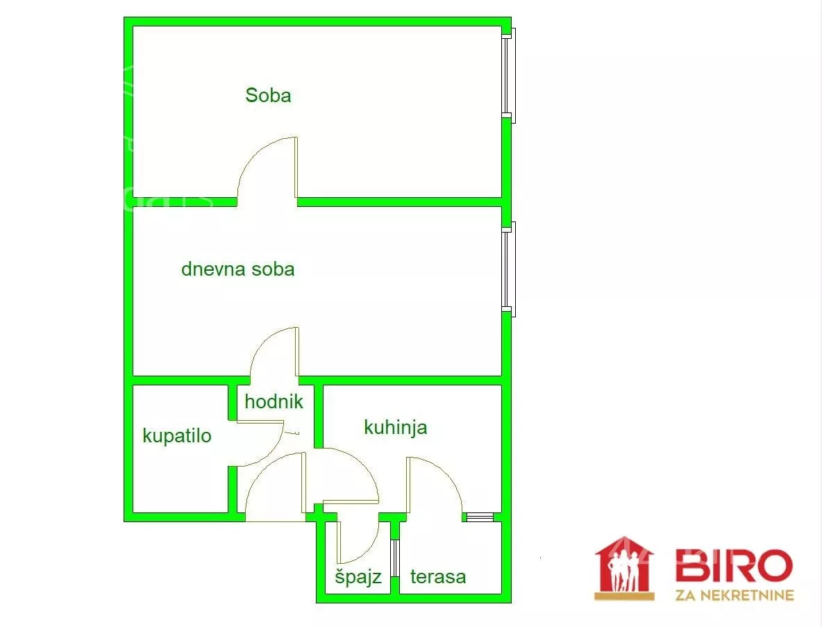 Trosoban stan | 4zida