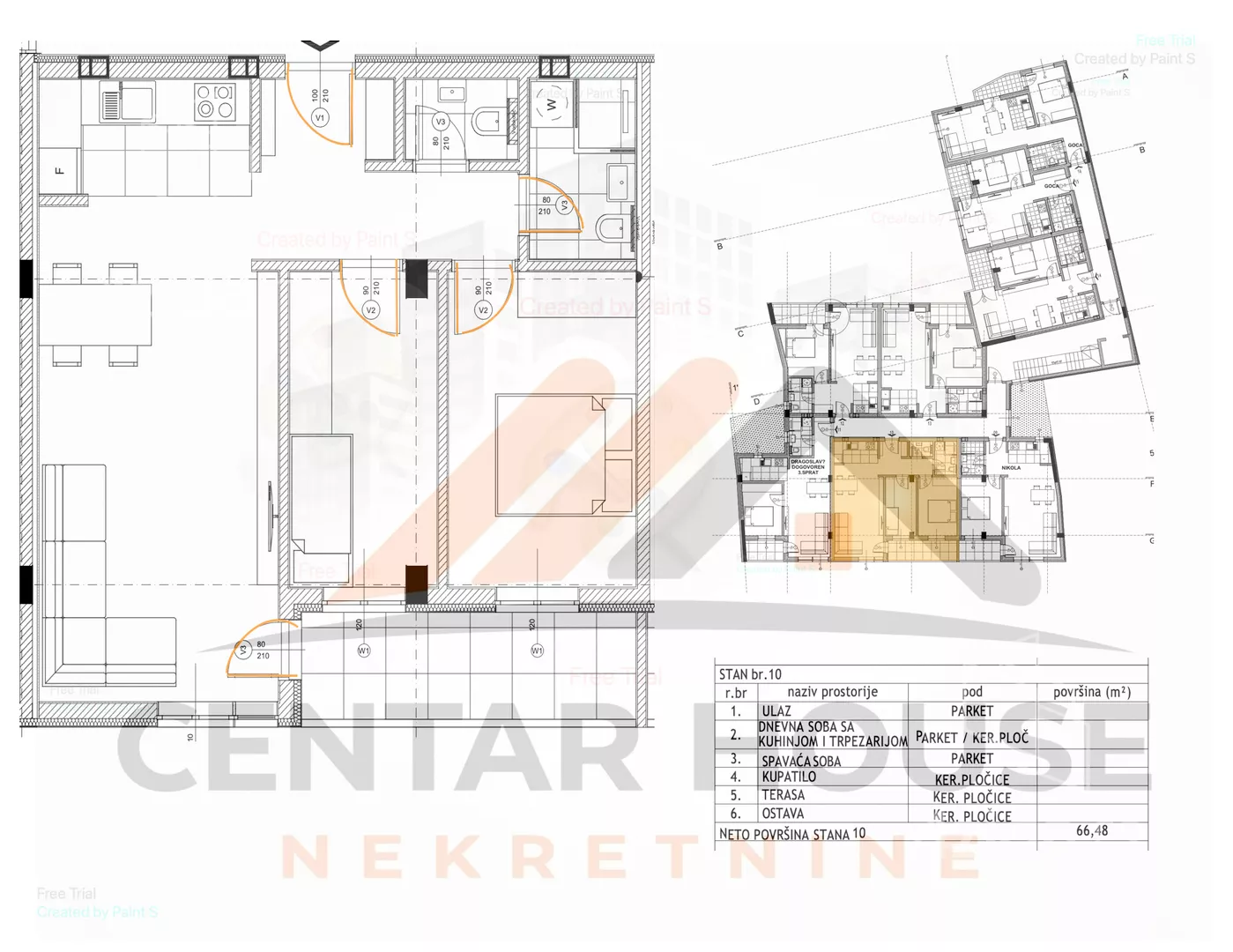 Dvoiposoban stan | 4zida