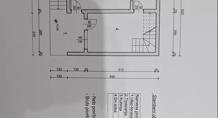 2-etažna kuća | 4zida