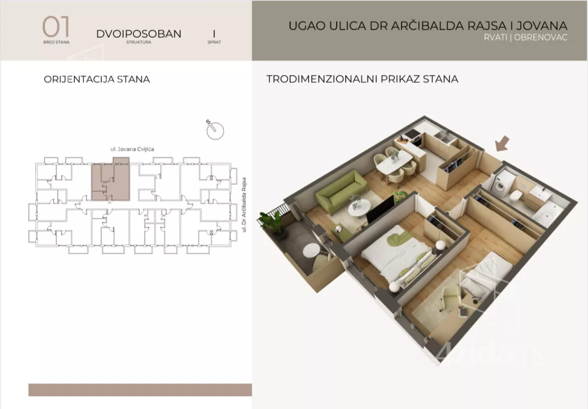 Dvoiposoban stan | 4zida