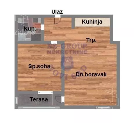 Dvosoban stan | 4zida