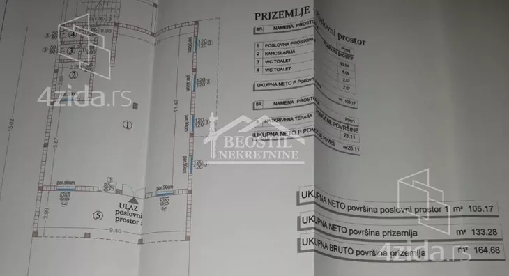 Poslovni prostor | 4zida