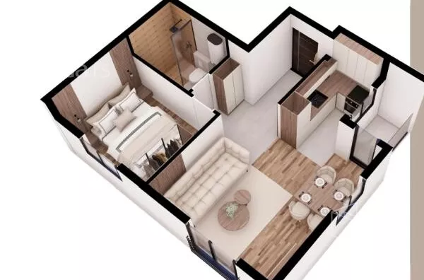 Jednoiposoban stan | 4zida