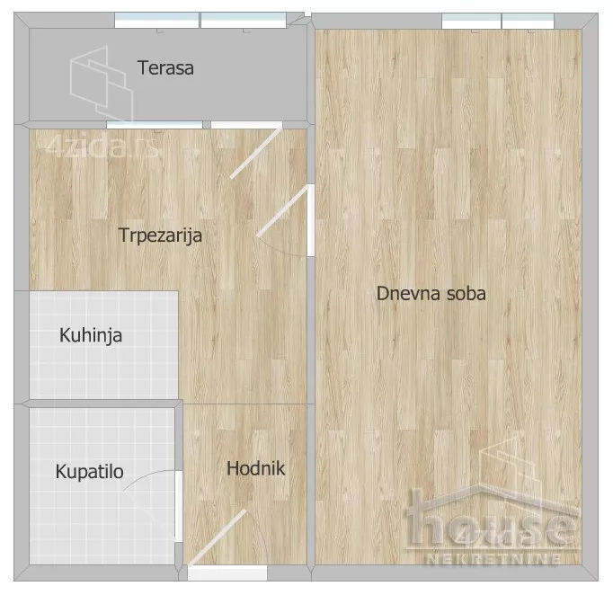 Jednosoban stan | 4zida