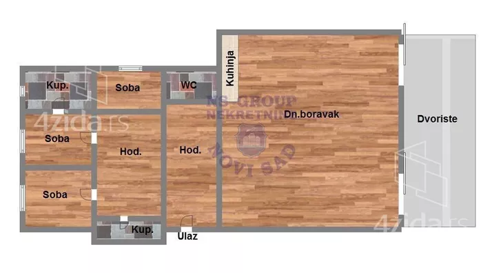 Četvorosoban stan | 4zida