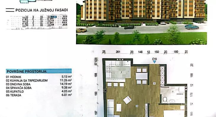 Dvosoban stan | 4zida