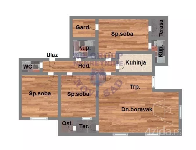 Četvorosoban stan | 4zida