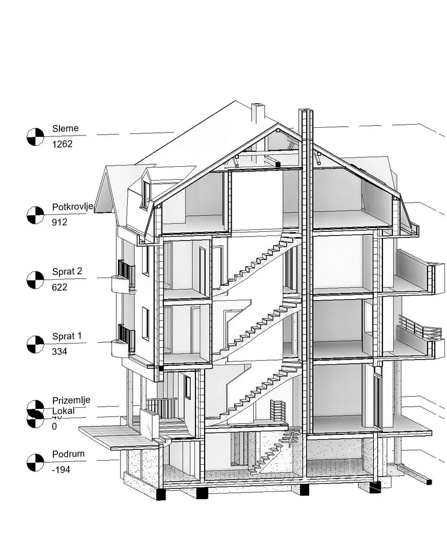 3-etažna kuća | 4zida