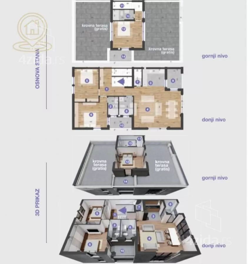 Četvorosoban stan | 4zida