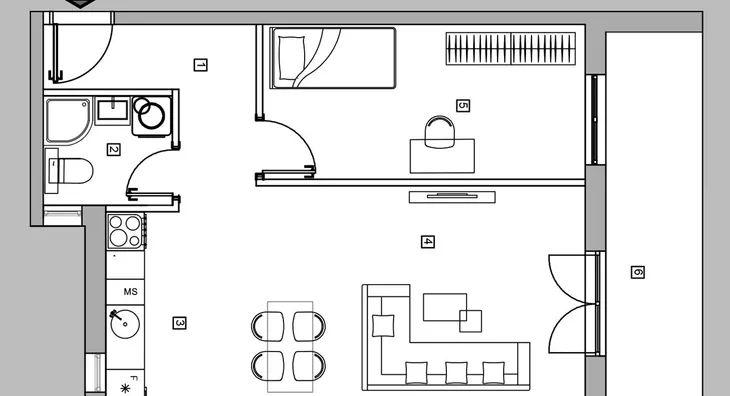 Dvosoban stan | 4zida