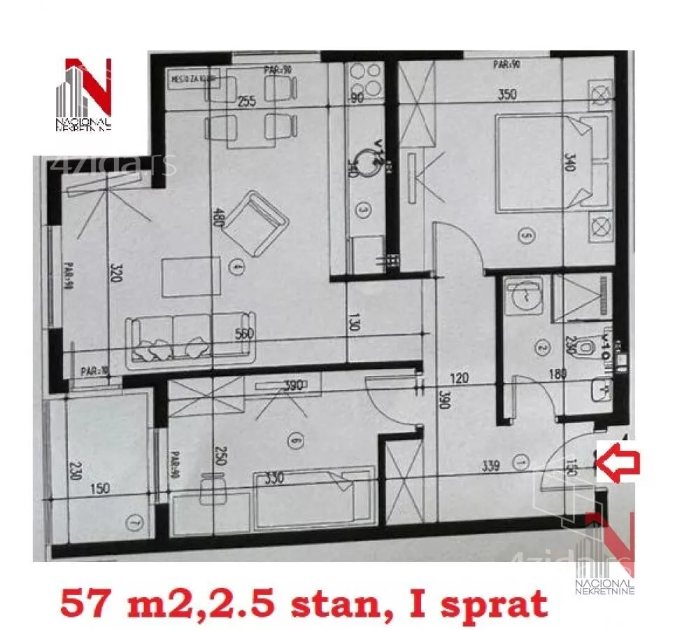 Dvoiposoban stan | 4zida