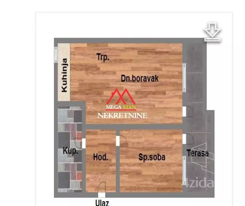 Jednoiposoban stan | 4zida