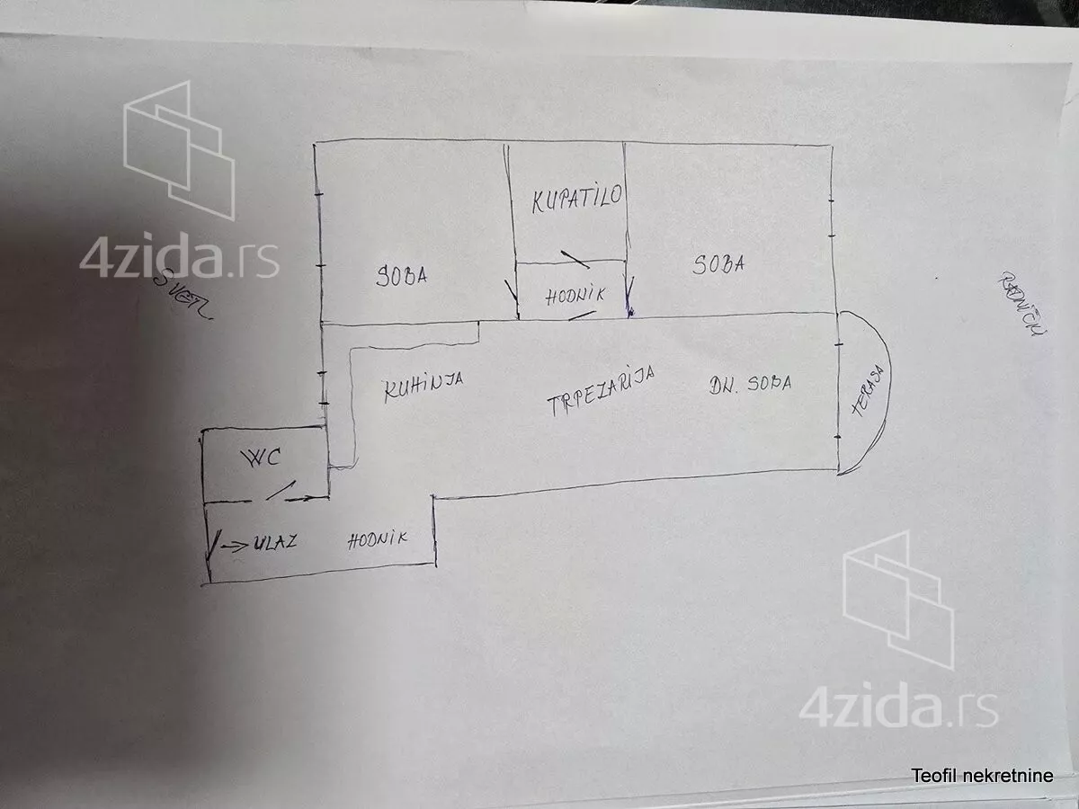 Trosoban stan | 4zida