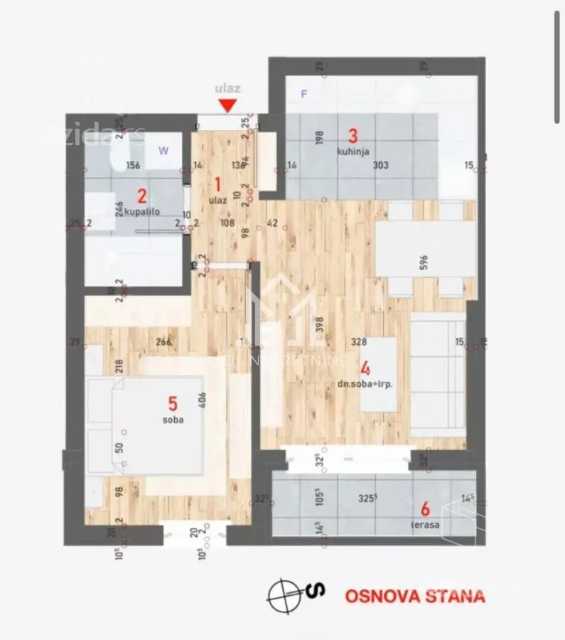 Dvosoban stan | 4zida