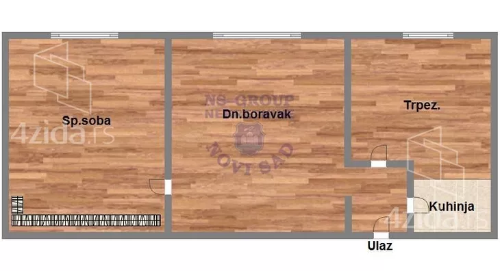 Dvosoban stan | 4zida