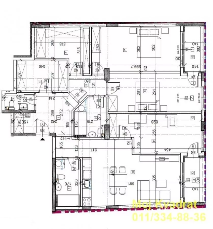 Petosoban stan | 4zida