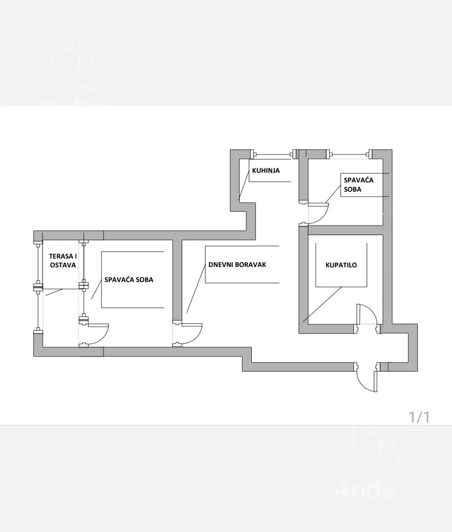 Dvoiposoban stan | 4zida