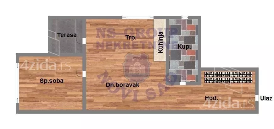 Dvosoban stan | 4zida