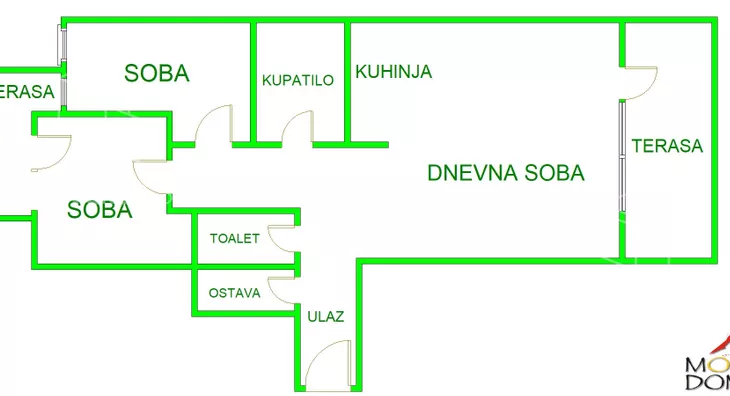 Dvoiposoban stan | 4zida
