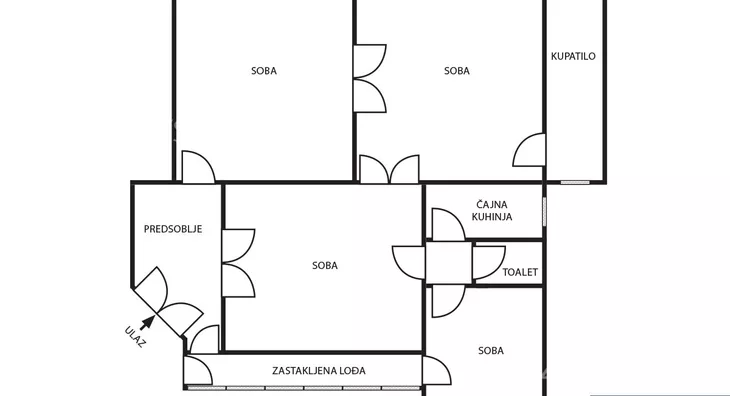 Trosoban stan | 4zida