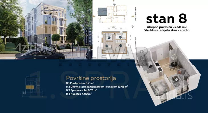 Četvorosoban stan | 4zida