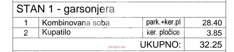 Garsonjera | 4zida