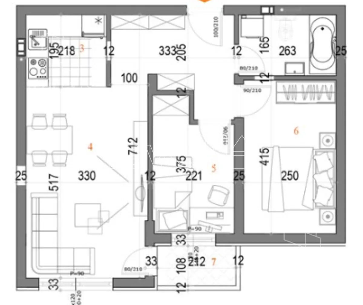 Dvoiposoban stan | 4zida