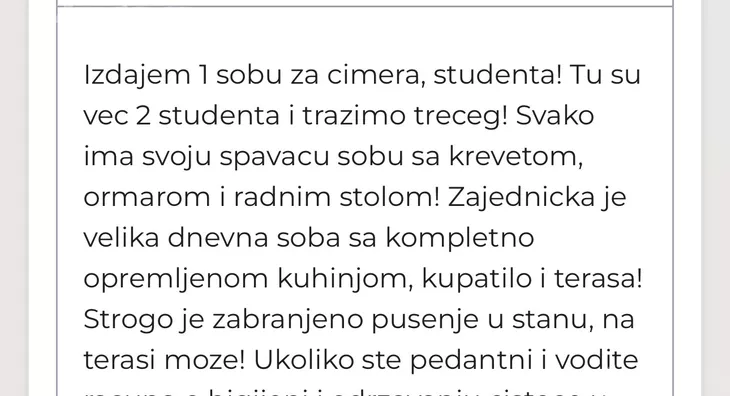 Jednoiposoban stan | 4zida