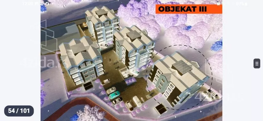Jednoiposoban stan | 4zida