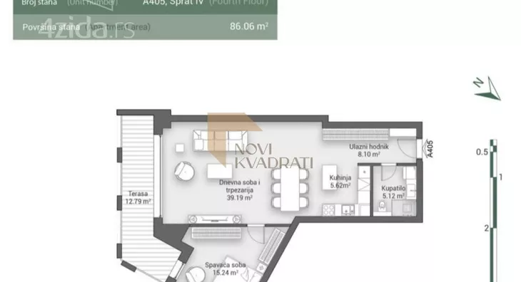 Dvosoban stan | 4zida