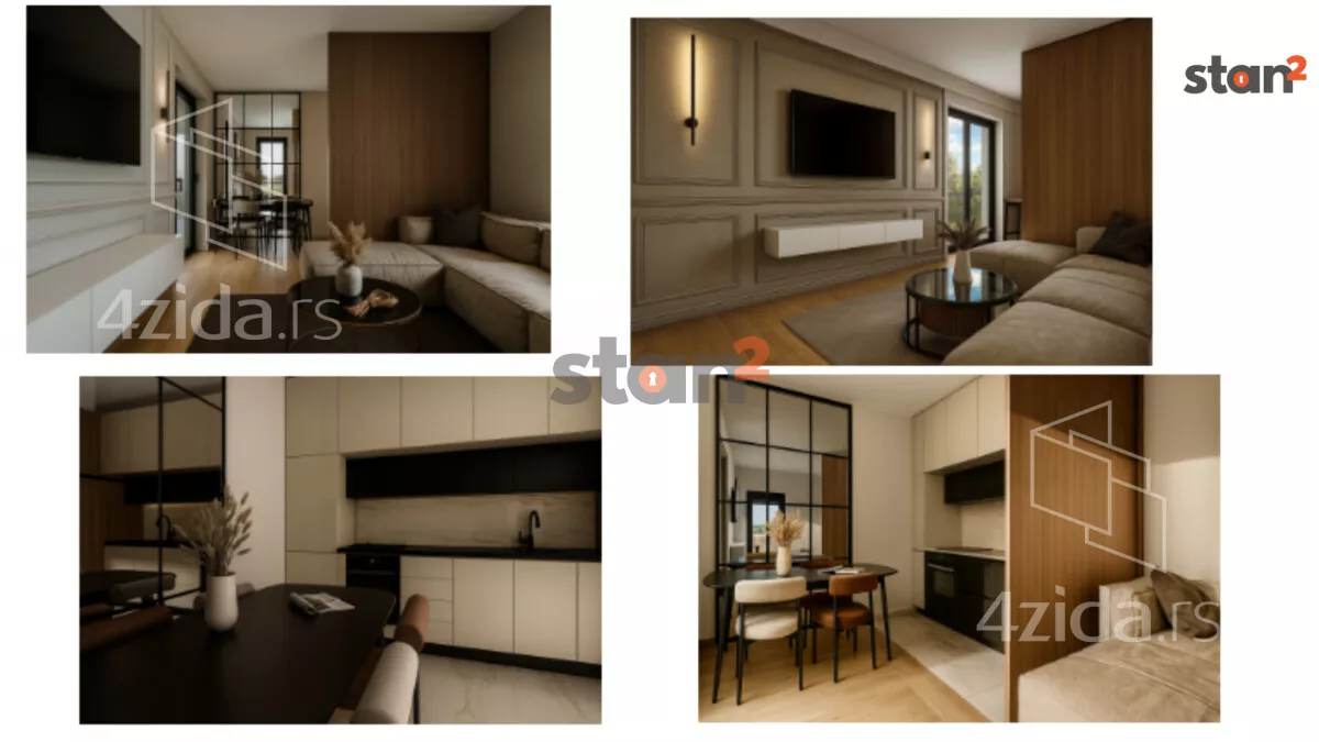 Jednoiposoban stan | 4zida