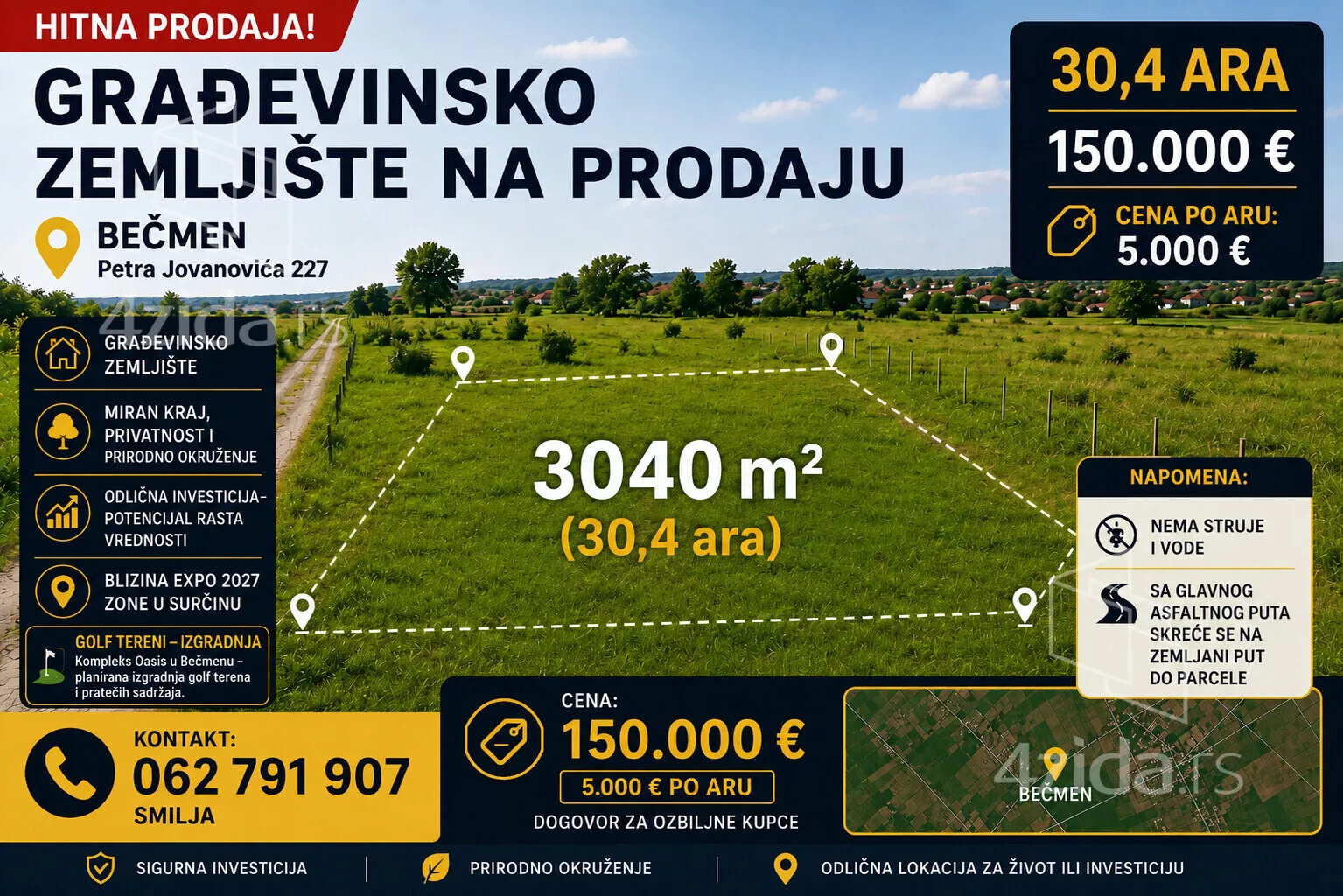 Građevinsko zemljište | 4zida