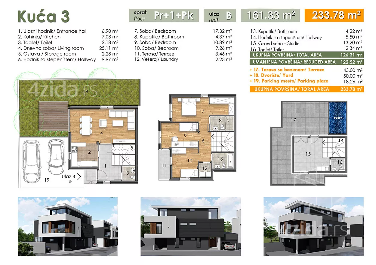 2-etažna kuća | 4zida