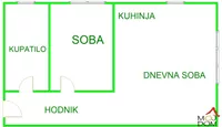 Dvosoban stan | 4zida