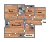 Četvoroiposoban stan | 4zida