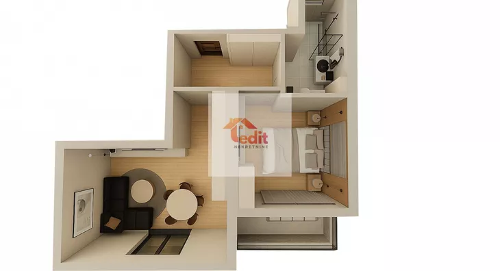 Dvosoban stan | 4zida