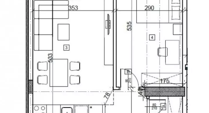 Dvosoban stan | 4zida