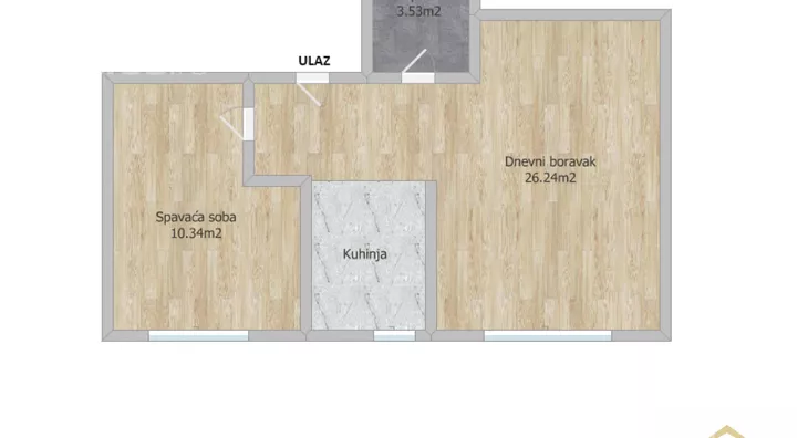 Dvosoban stan | 4zida