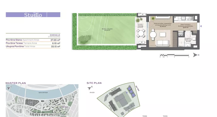 Jednosoban stan | 4zida