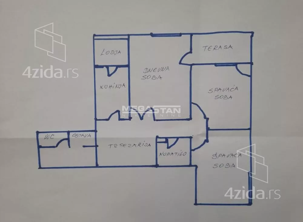 Trosoban stan | 4zida