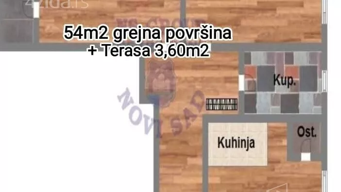 Dvosoban stan | 4zida