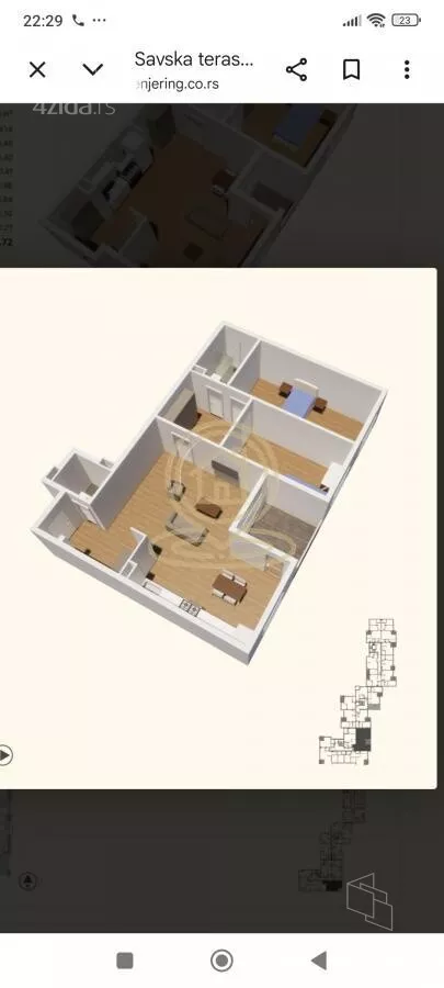 Trosoban stan | 4zida