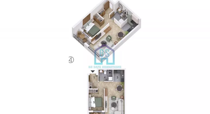 Jednoiposoban stan | 4zida