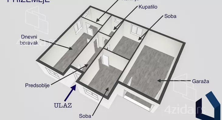 2-etažna kuća | 4zida