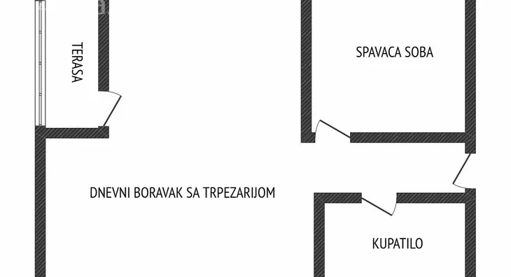 Jednosoban stan | 4zida