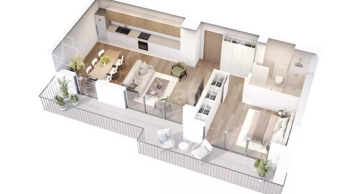 Dvosoban stan | 4zida