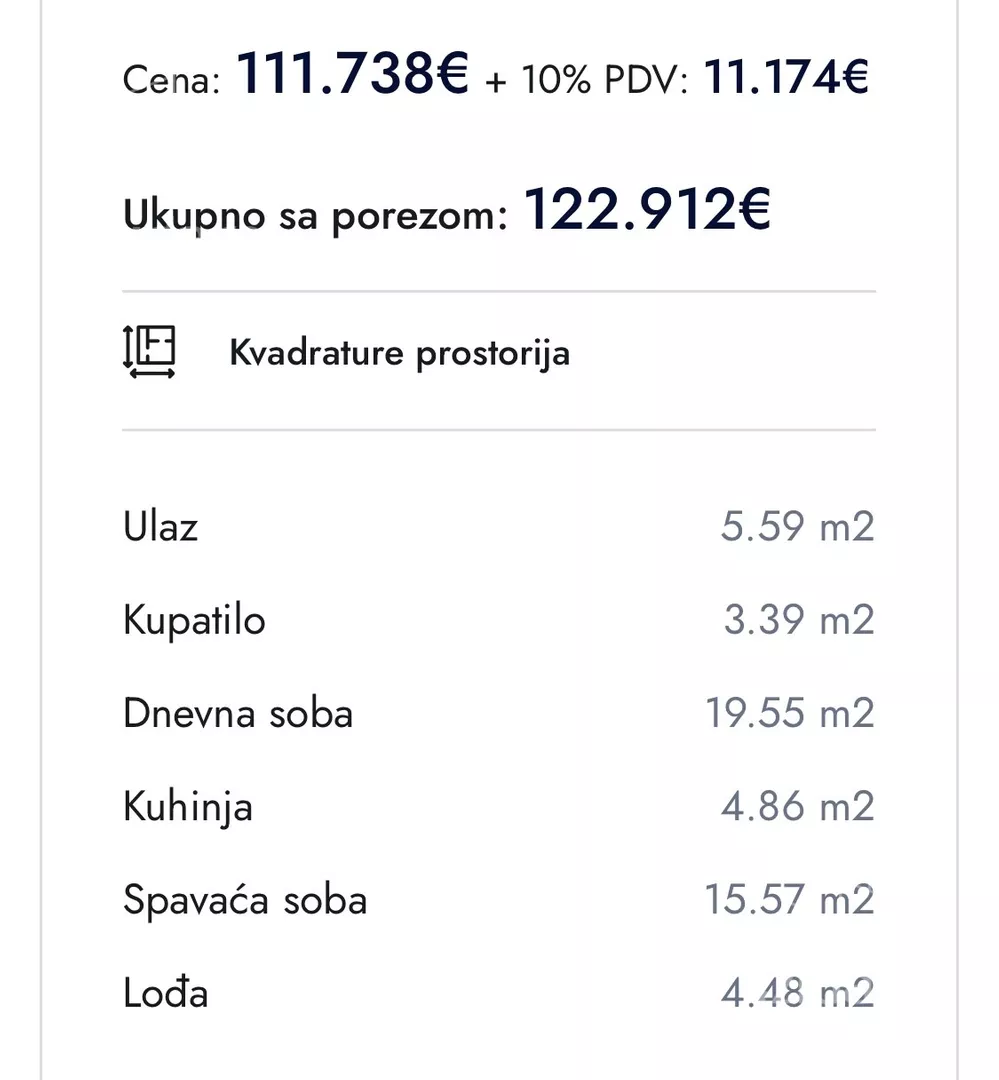 Dvosoban stan | 4zida