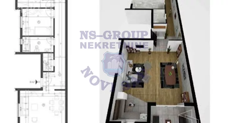 Troiposoban stan | 4zida