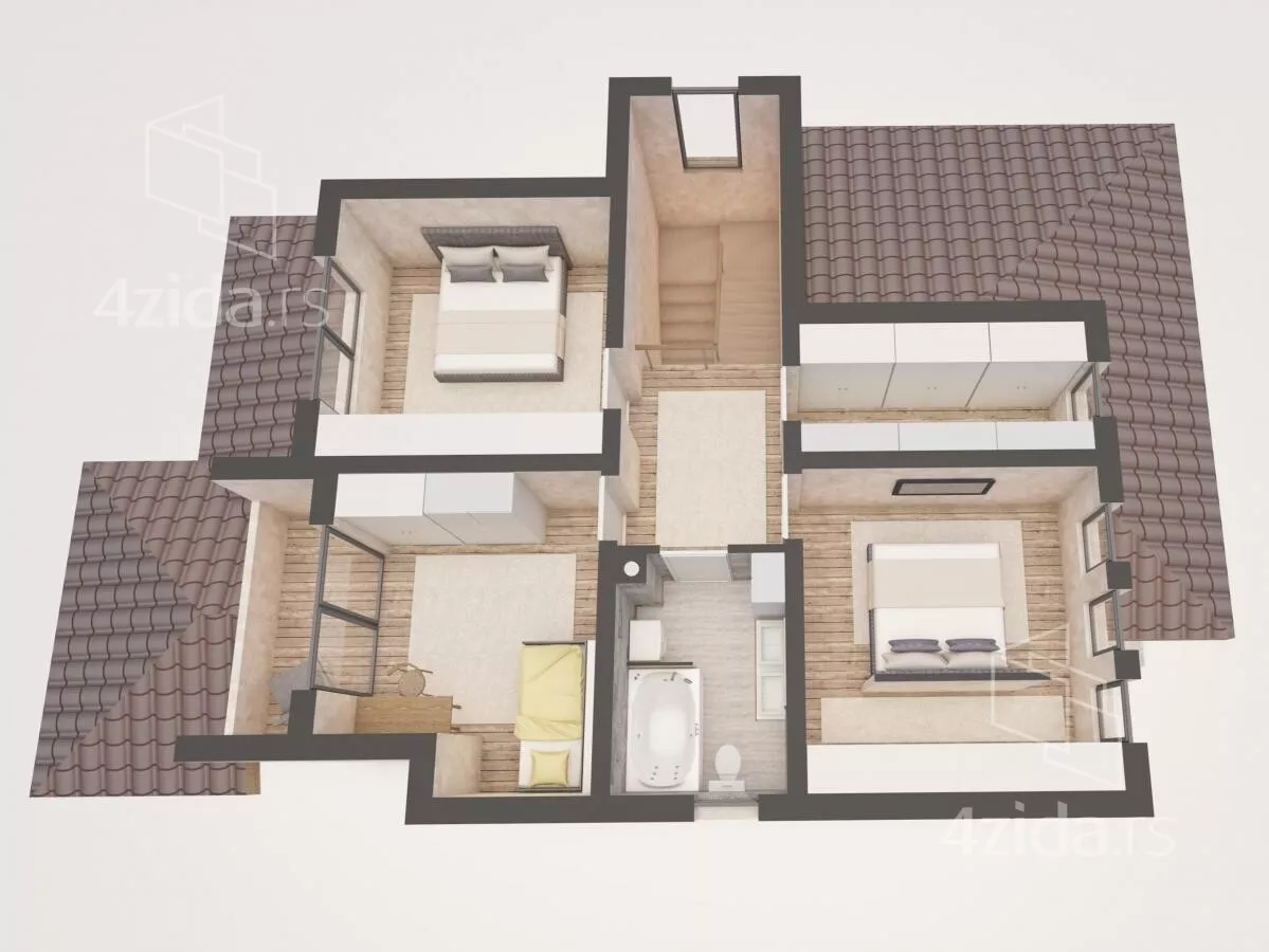 1-etažna kuća | 4zida